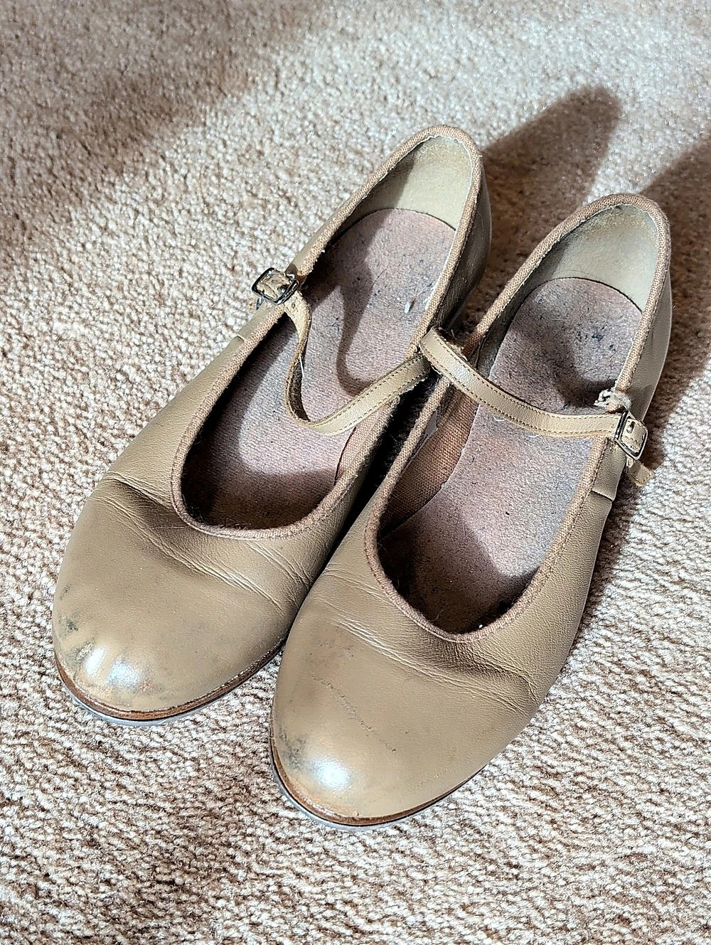 Bloch Tap Shoe Mary Jane Beige
